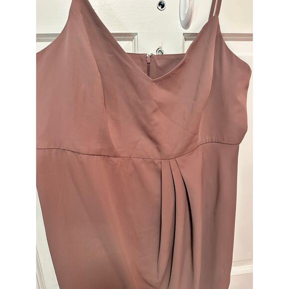 Lulus Reinette Mauve Purple Midi Dress Size 2X - Picture 4 of 9